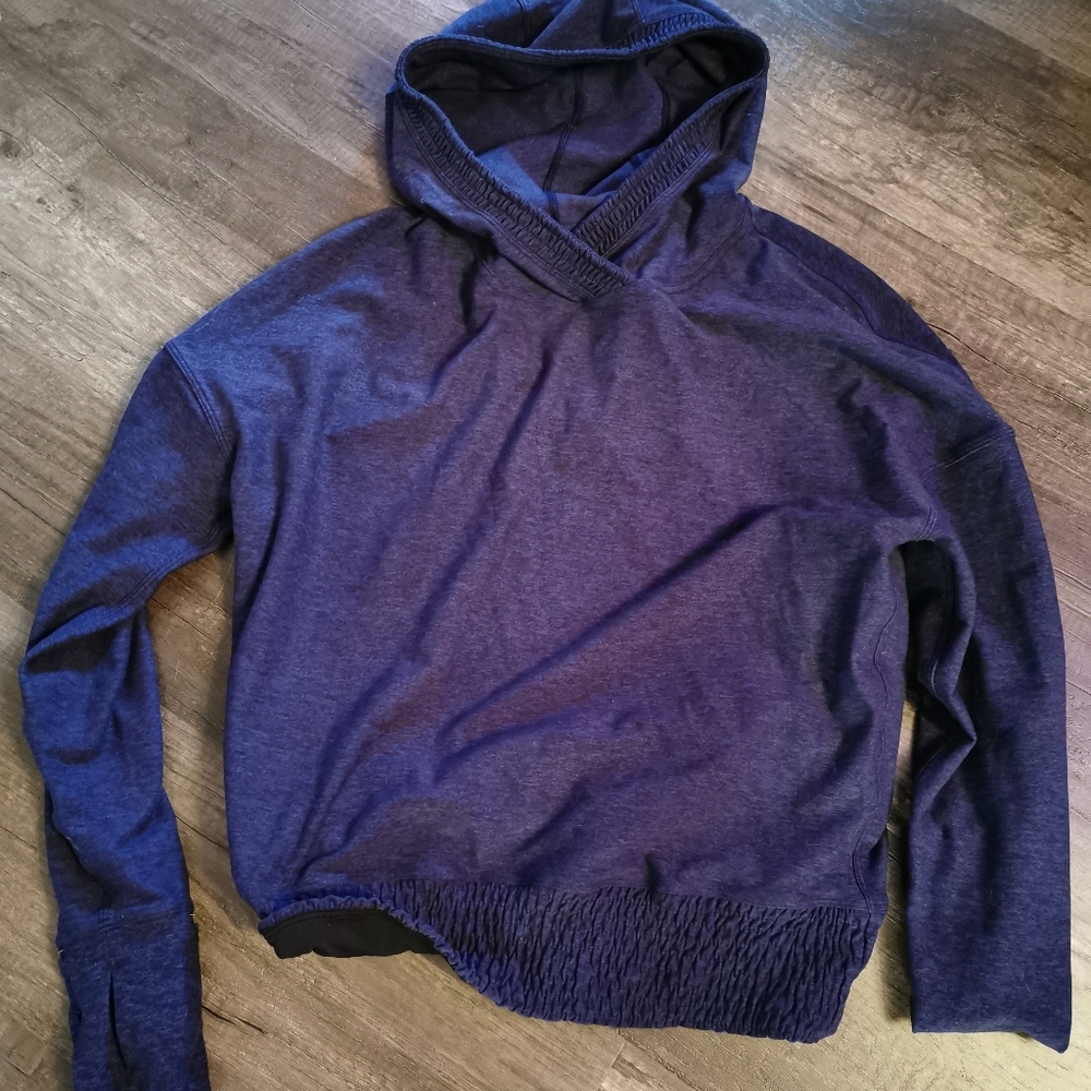 Blue Lululemon Lightweight Hoodie